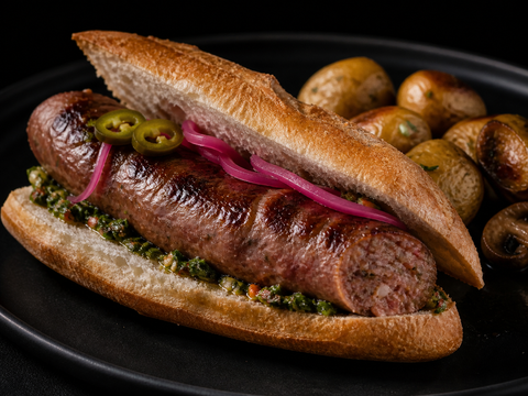 CHORIZO ARGENTINO CON CHILE
